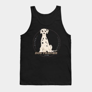 Dog Trainer Dalmatian Tank Top